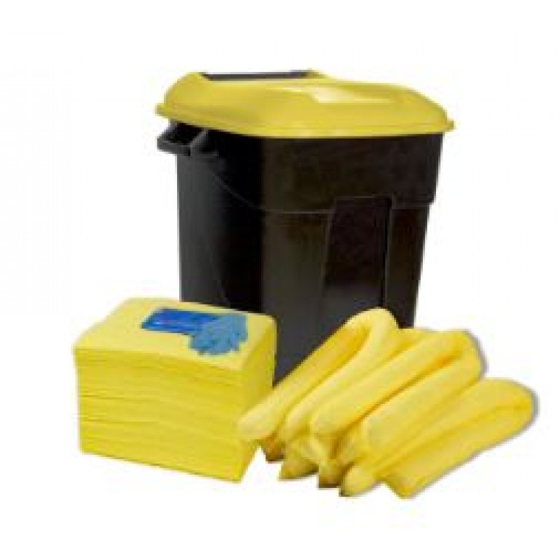 Kit 150L Contenção Derrames Químicos KITCHEM