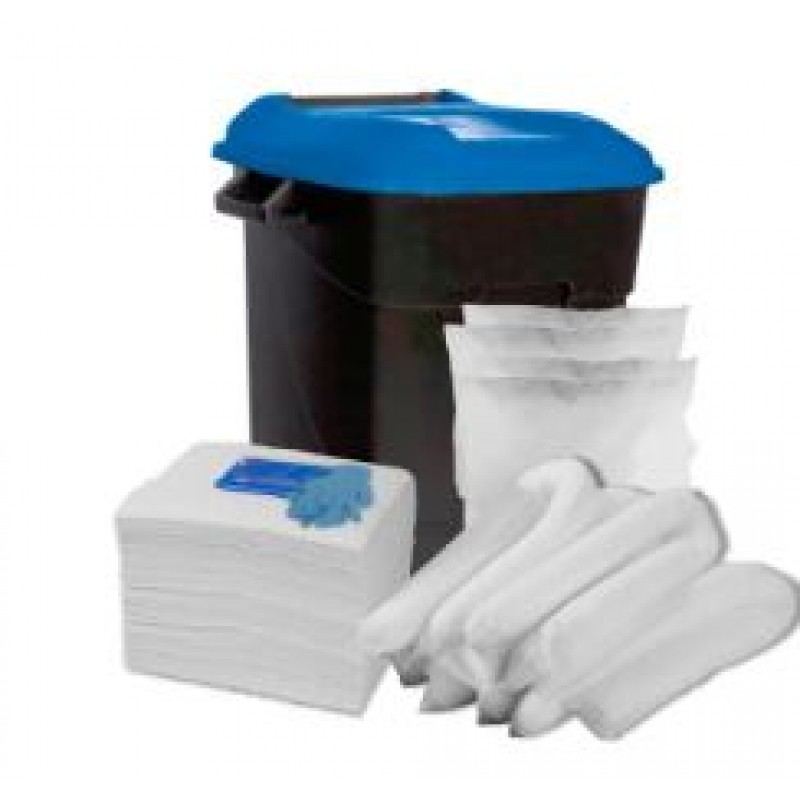 Kit 150L Contenção Derrames de Óleo KITOIL