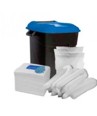 Kit 150L Contenção Derrames de Óleo KITOIL